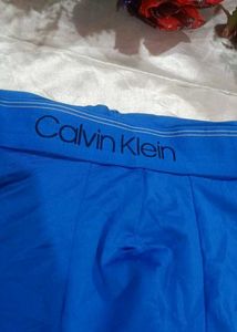 Calvin Klein Blue Boxer Briefs