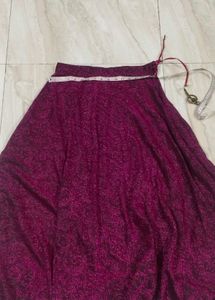 Maroon Lehenga Choli Set