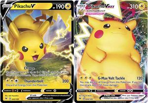 Pokemon Cards 40 ( V , Ex , Max )