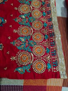 Red Satin Fabric