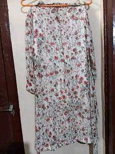 Floral Print Midi Dress