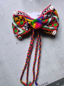 Boho Chic Hair Bow