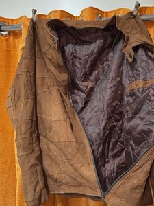 Vintage Suede Patchwork Jacket