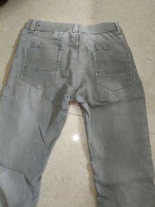 Gray Denim Jeans