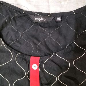 Black Pathani Kurta
