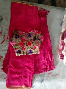 Saree +Blouse,+ Petticoat