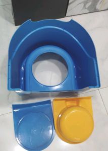 Blue & Yellow Toddler Potty Training Seat