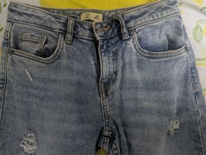 DNMX mid Waist Ribbed Jeans