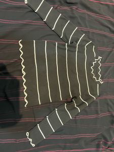 Striped Long Sleeve Top