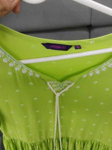 Lime Green Dress