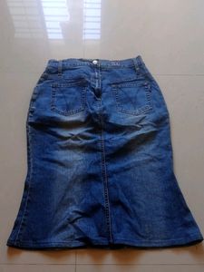 Short Denim Skirt