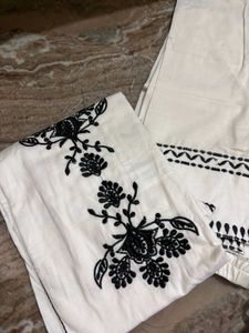 Heavy Embroidered Kurta With Pants