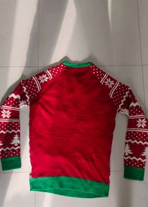 Festive Reindeer Holiday Sweater