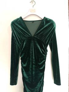 shein branded long dress.