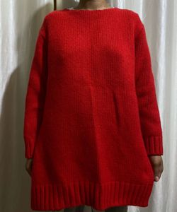 Red Pullover Sweater