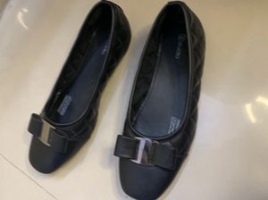 Black Flat Shoe