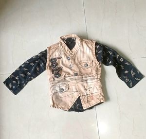 Price Dropped 3 Piece Party Wear For Baby Boy
