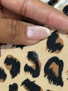 Leopard Print Mini Dress