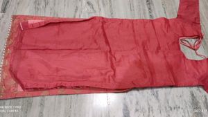 Pink Suit Set With Dupatta