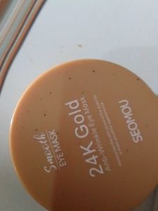 24k gold antu-wrinkle eye mask