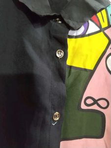 Unique Art Print Shirt