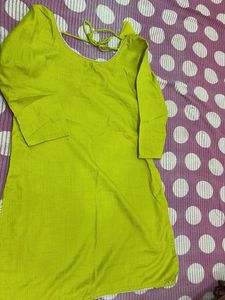 Elegant Olive Green Kurti