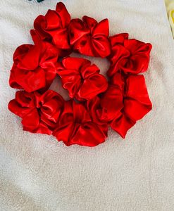 Pack Of 40 Satin Scrunchies
