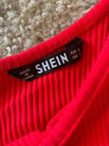 Shein One Shoulder Cropped Top