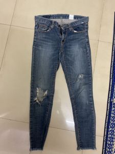 Ripped Denim Jeans