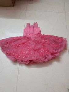 Elegant Pink Party Dress