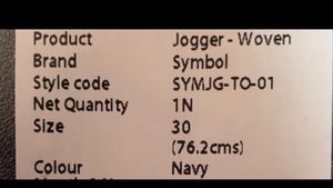 Girls Branded Jogger