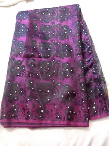 Satin Silk Double Colour Saree