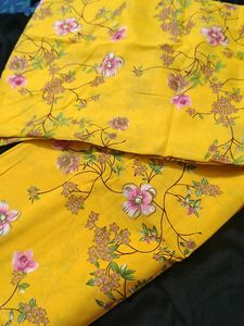 Beautiful Double Size Bed Sheet With 2 Pillow Cove