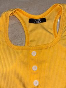 Yellow Tank Top