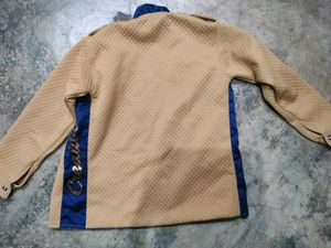 Shimmering Gold Jacket For men And Boys