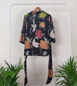 Athena Black Printed Co-Ords