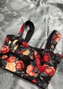 Floral Print Crop Top