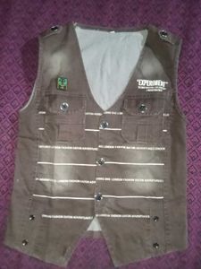Brown Utility Vest