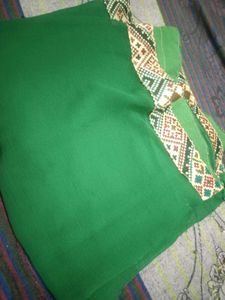 Green Saree