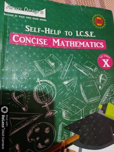 Concise Of Maths, Self Help Icse10, Arun Deeps