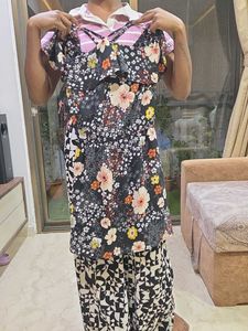 Floral Print Mini Dress