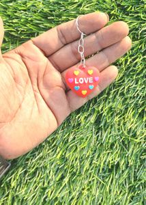 SET OF 1 Beautiful Love Wala Keychain ❤️