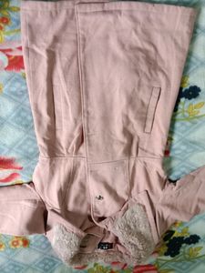Peach Colour Warm Coat