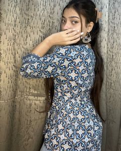 Blue Coloured Short Kurti For Women’s