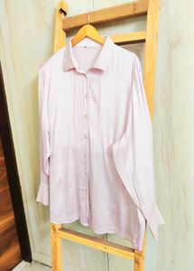 Levender Colour Satin Shirt Size-44-46