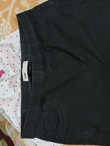 Polka Dots Print Shirt+ Max Black Jeans Combo