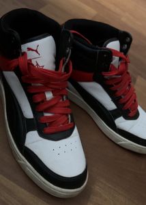 White Red Puma Original Sneakers