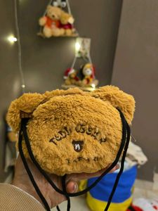 Cute Teddy Bear Sling Bag