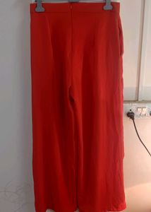 Asymmetric Skirt Plazo Front Slit
