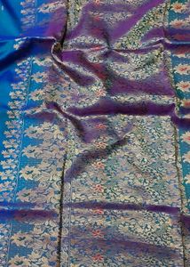 Blue Kanjivaram Silk Saree